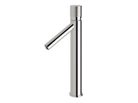 Milli Pure Extended Basin Mixer Tap with Diamond Textured Handle Chrome (6 Star)