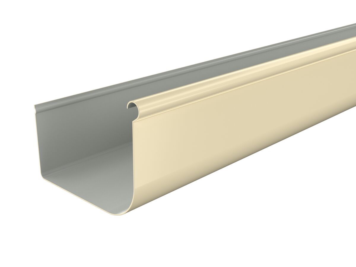 Quad Gutter 115 mm Classic Cream