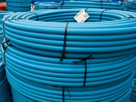 MDPE Blue Poly Pipe