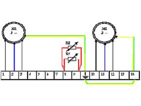 Wiring Diagram - Tecumseh Compressor 2X6.5hp R404 MHBP TAGD4615Z-Val