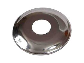 Cover Plate 15mm Chrome x 9mm Rise Stainless Steel