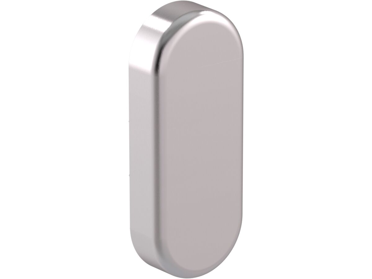 Mizu Drift Backrest Mount Cover - Brushed Stainless
