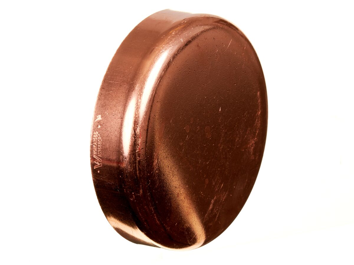 Cap Copper Fab (4") 100mm from Reece