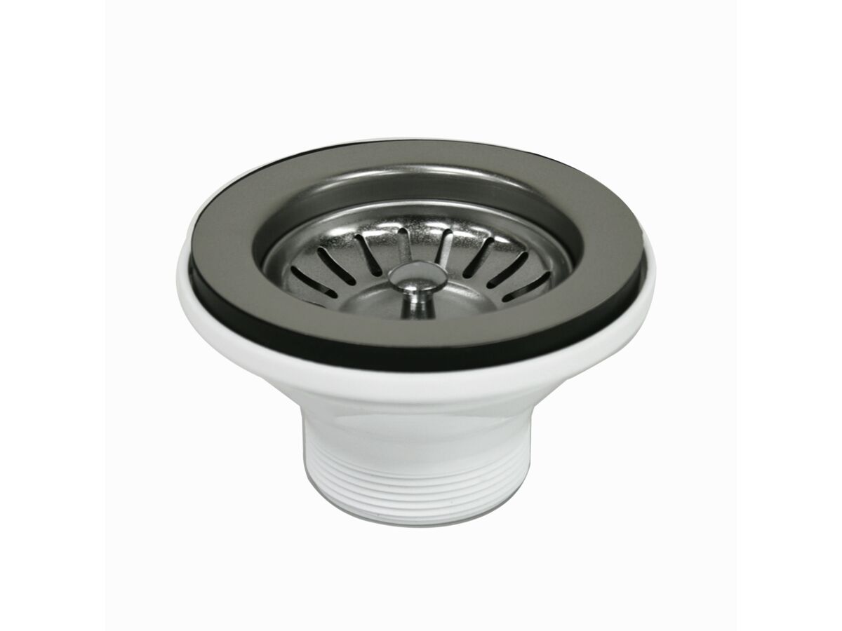 Memo Basket Plug & Waste 90mm x 50mm (Suits Stainless Steel Sinks
