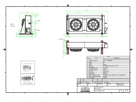 Technical Drawing - Cabero Condenser Achsd099kb/2l-26d R410a