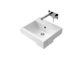Caroma Nexus Wall Basin O/F No Taphole White