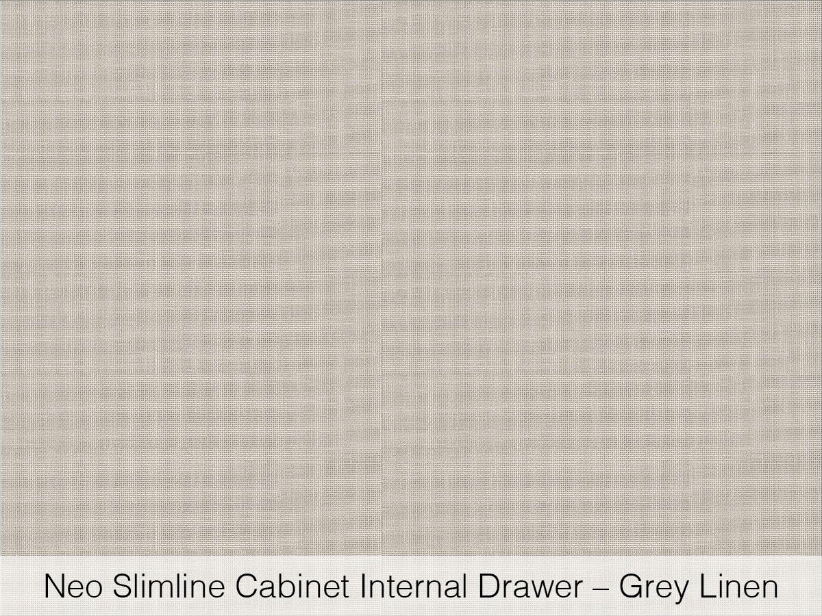 Neo Slimline Grey Linen
