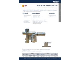 Specification Sheet - Reefe Acquasaver RM1500-2 Rain to Mains Changeover Valve 25mm Watermarked