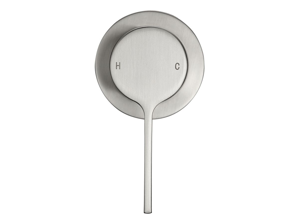 Mizu Stream Shower Mixer Tap Brushed Nickel from Reece