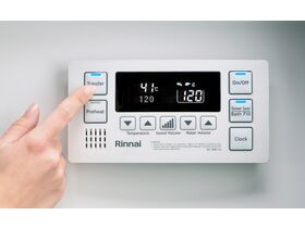 Rinnai Deluxe Bathroom Controller White