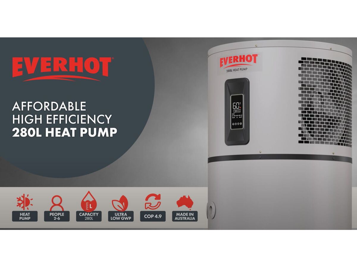 Everhot 280l R290 Heat Pump