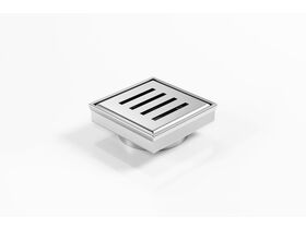 Kado Lux Square Channel 97mm DN80 Waste Satin