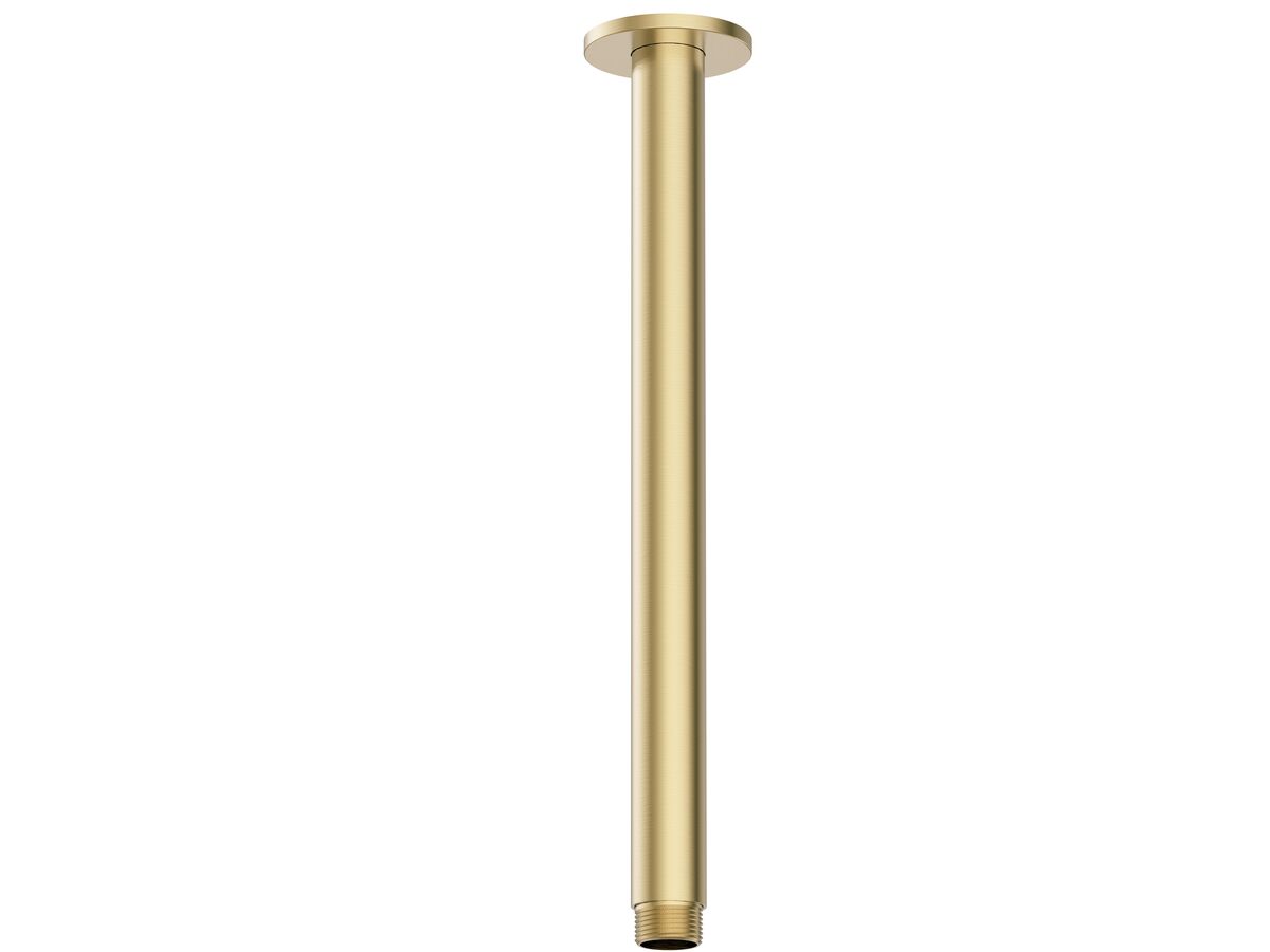 Hero - Mizu Drift Ceiling Shower Arm Only 300mm Brushed Brass