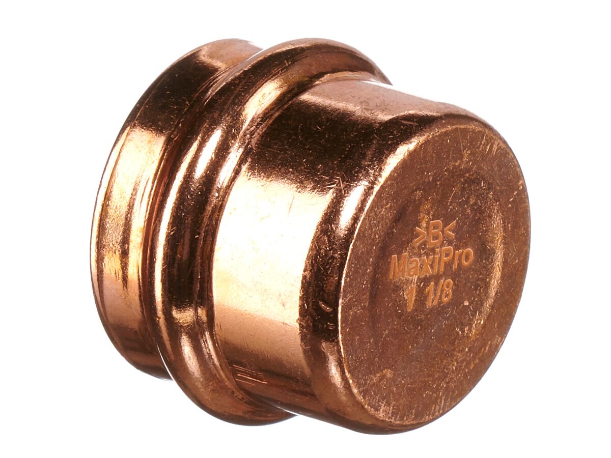 >B< Maxipro Stop End 1 1/8" Bag of 1"