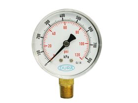 Dura Pressure Gauge Dry BE 800kPa
