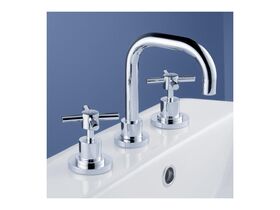 Caroma Metro Basin Set Chrome (5 Star)
