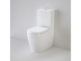 Caroma Urbane Cleanflush Wall Faced Close Coupled Bottom Inlet Toilet Suite Arc Seat White (4 Star)