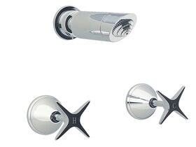 Porcher Quatre Shower Set Chrome (3 Star)
