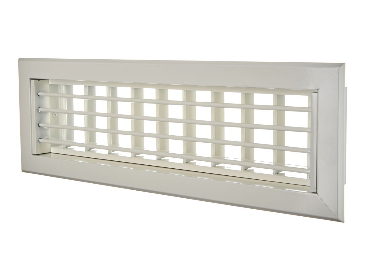 Floor Grille 300mm X 100mm Natural Anodised From Reece floor-grille-300mm-x-100mm-natural-anodised-from-reece