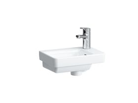 LAUFEN Pro S Wall/Counter Basin Left Hand Basin 1 Taphole with Overflow 360x250
