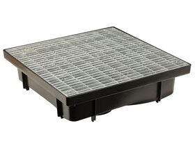 Reln 300mm Uni-Pit with Heelguard Galvanized Grate