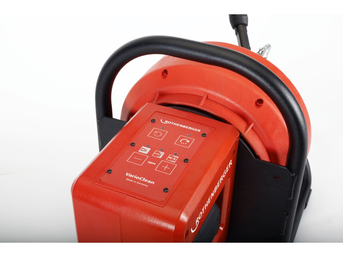 Rothenberger Battery Rodrum CL Drain Cleaner Set (includes (spiral