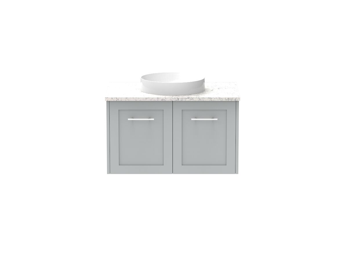 Kado Lux All Door 750mm Centre Bowl Wall Hung Caesarstone