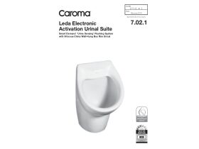 Caroma Electronic Urinal Series II Rough In kit