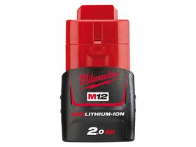 Milwaukee Red Lithium Battery 2.0AH 12V