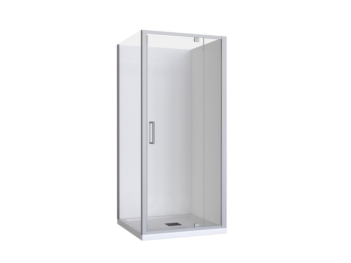 Posh Bristol Shower System with Centre Outlet 900mm x 900mm White