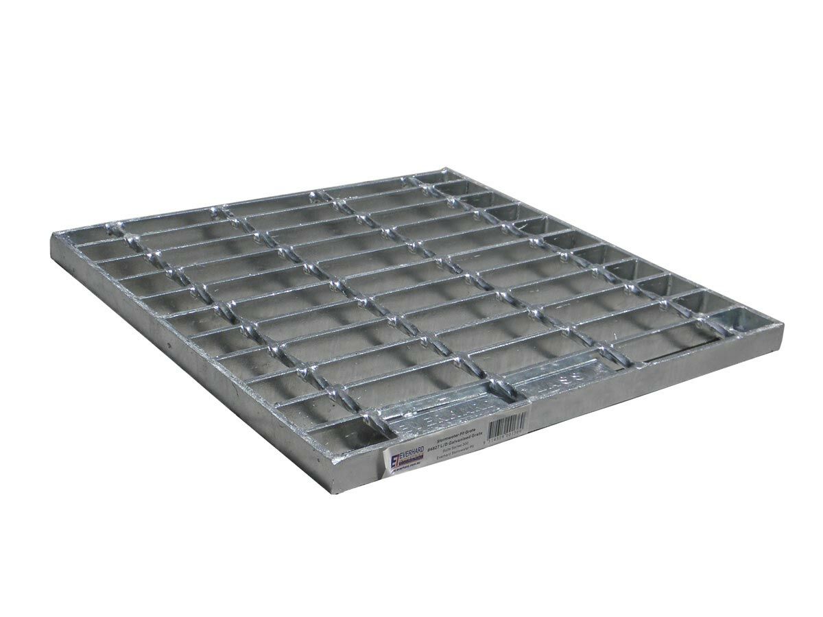 Everhard 300mm Stormwater Pit Grate Only Light Duty Galvanized