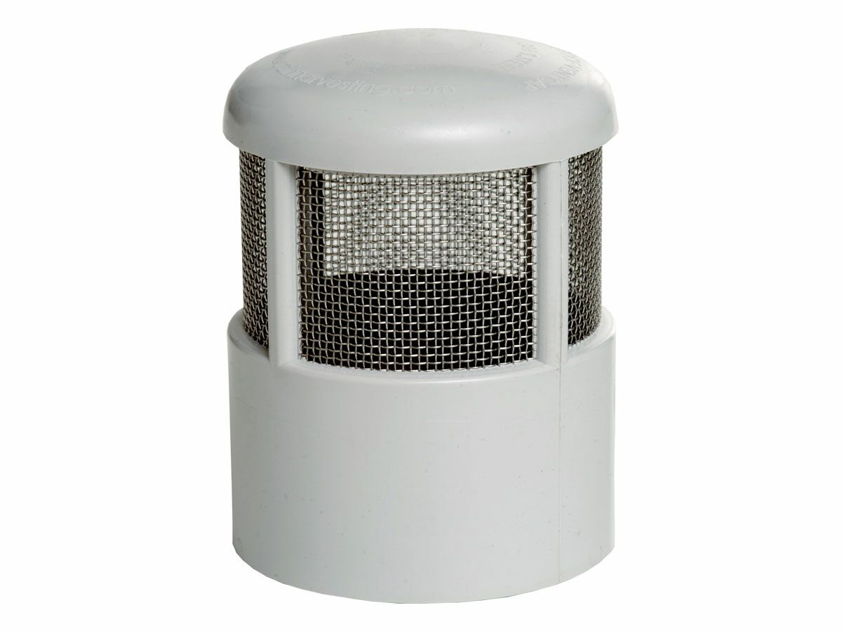 Marley PVC/Stainless Steel Vent Cowl - Insect 50mm