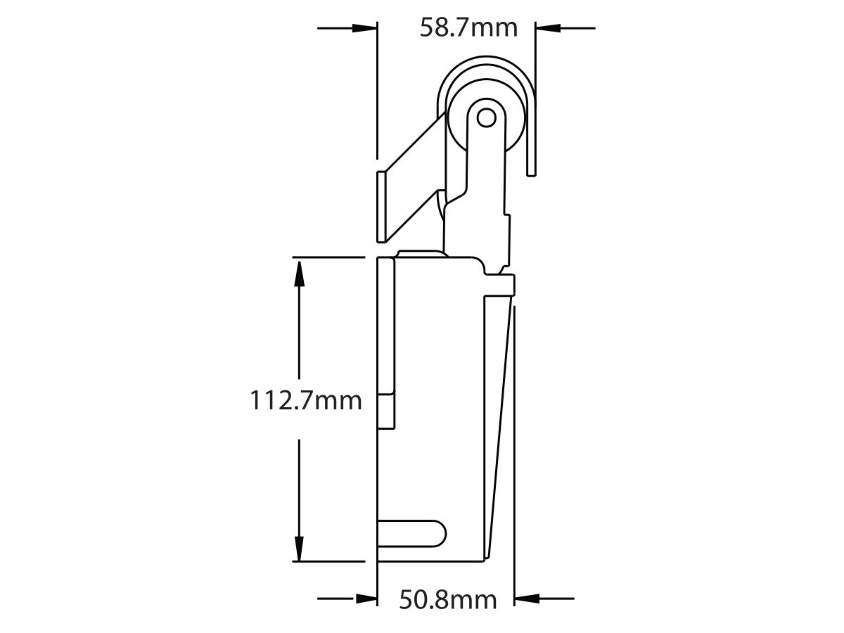 Kason Hydraulic Door Closer Flush K109304 from Reece
