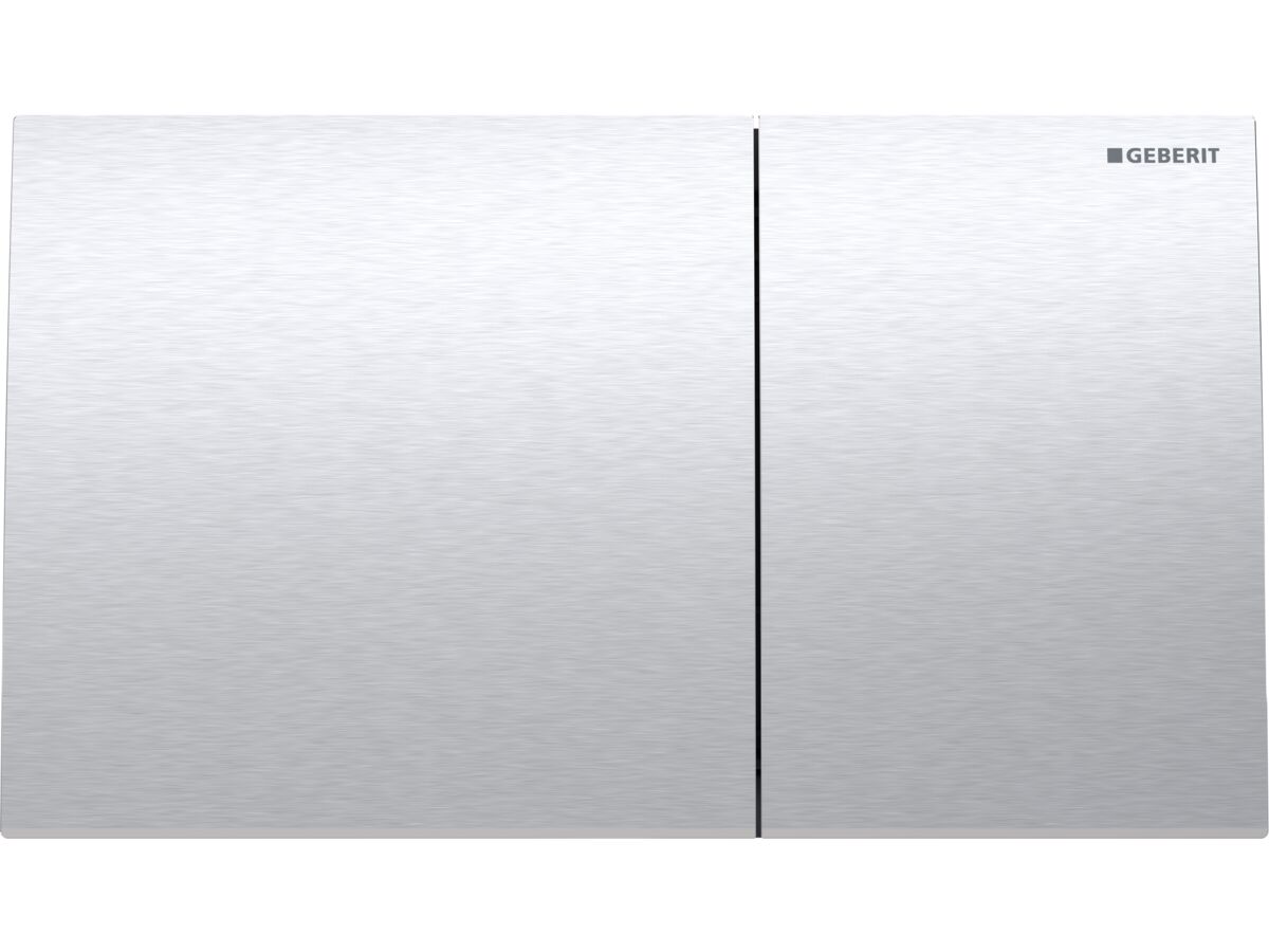 Geberit Sigma 70 Dual Flush Button Brushed Stainless Steel Easy Clean Coating