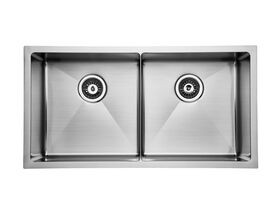Memo Zenna Double Bowl Sink Stainless Steel