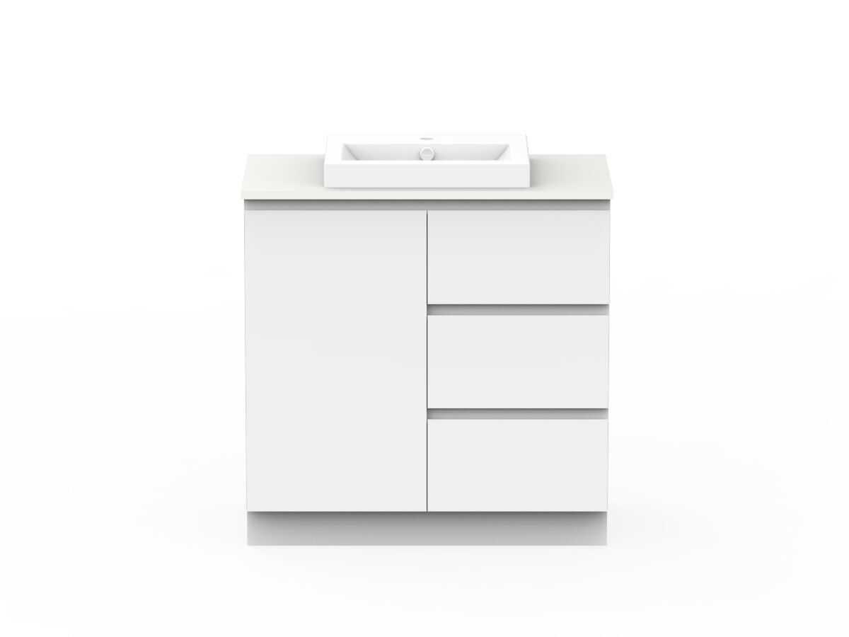 Posh Domaine Conventional Floor Mount Vanity Unit