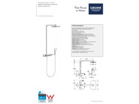 Technical Guide - GROHE Rainshower SmartControl Shower System (2 Star)