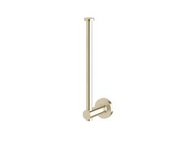 Scala Double Spare Toilet Roll Holder LUX PVD Brushed Platinum Gold