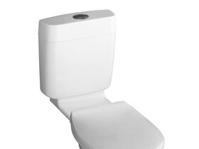 Posh Solus Low Level Link Cistern & Seat White/ Chrome (4 Star)