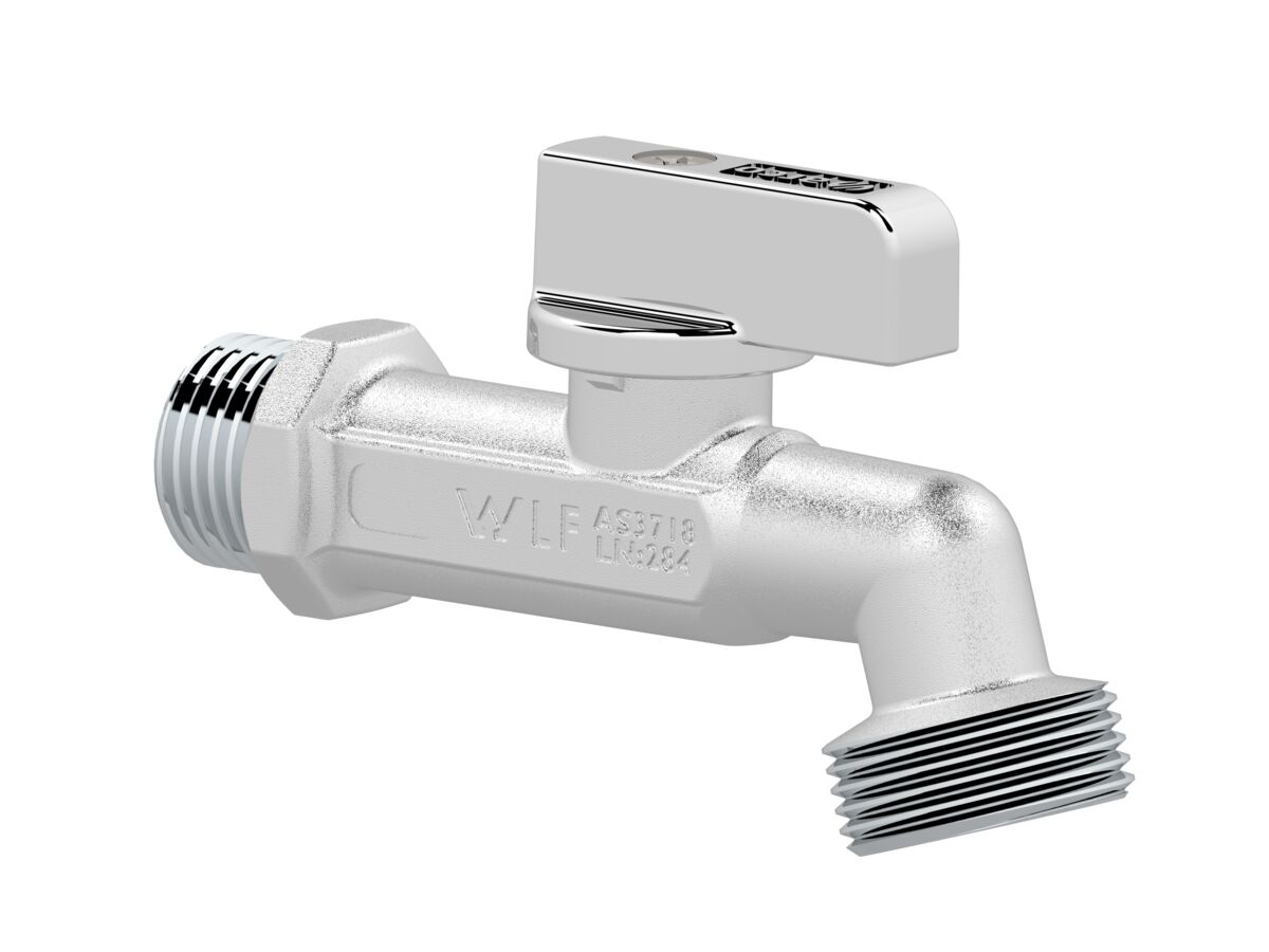 Arco Grifo Tap with Non Return Valve Chrome Plated Male 15mm Lead Free