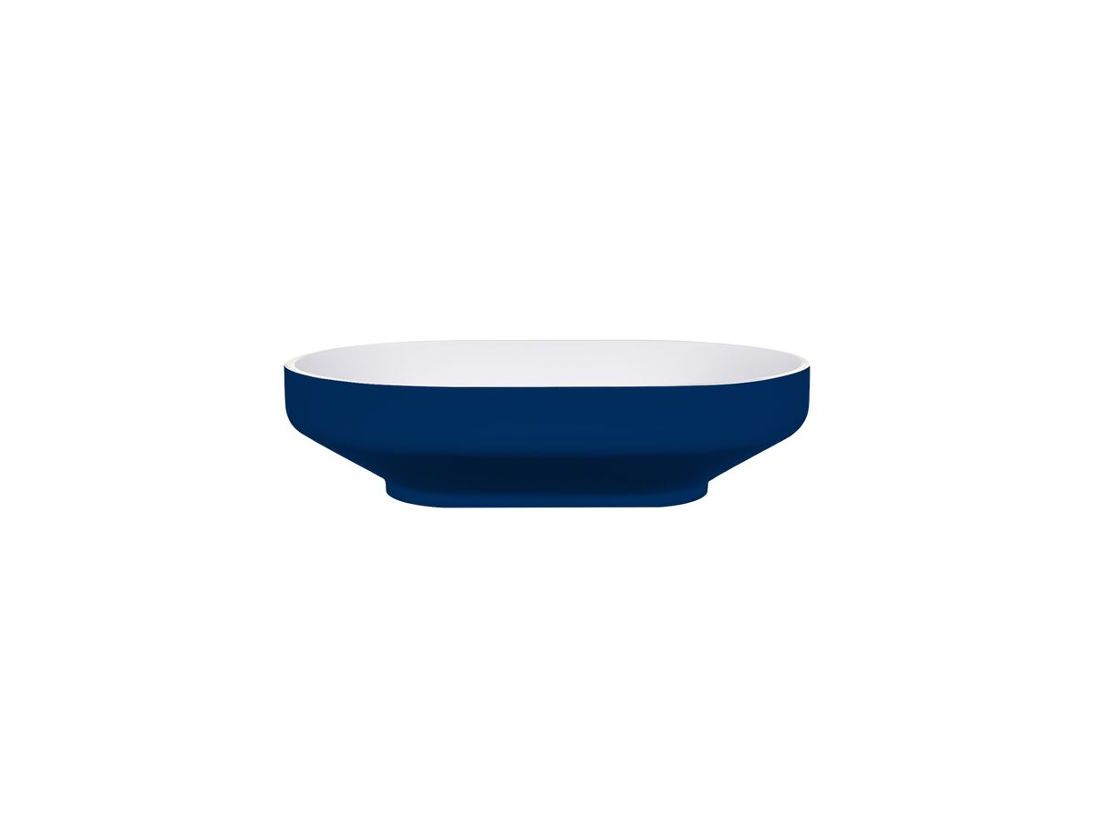 Venice 500 Counter Basin Solid Surface Softskin Gentian Blue