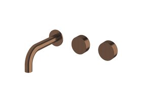 Milli Pure Wall Basin Hostess System 160mm PVD Brushed Bronze (3 Star)