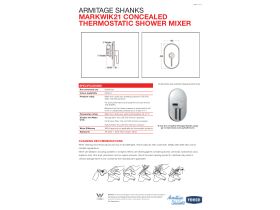 Technical Guide - Markwick 21 Concealed Thermostatic Shower Mixer