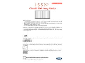 Installation Instructions - ISSY Cloud I Wall Hung Vanity Unit