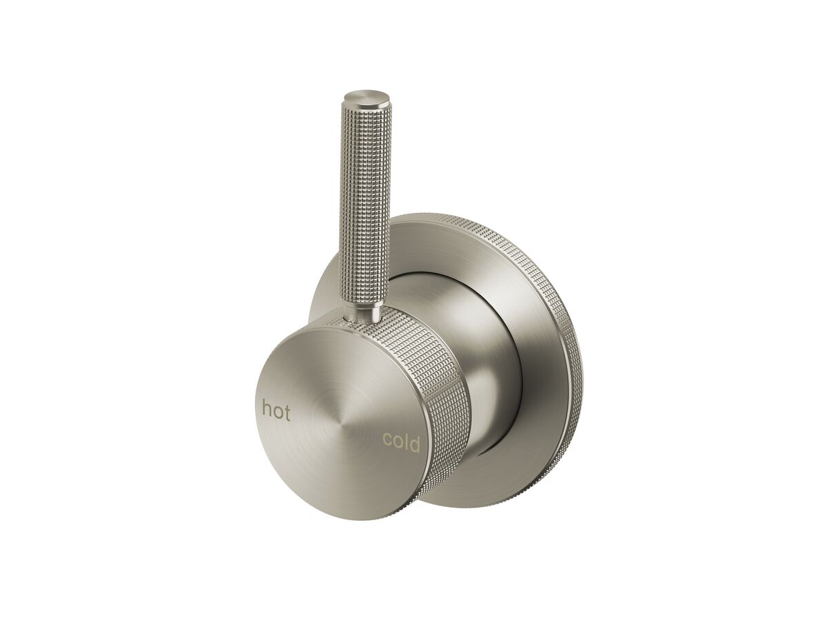 Hero - Milli Etch Shower Mixer Tap Kit Brushed Nickel