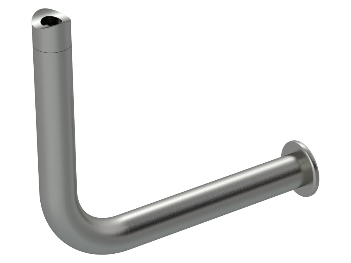 Mizu Drift Grab Rail Toilet Roll Holder Add-On Screw Connection Right Hand Brushed Gunmetal