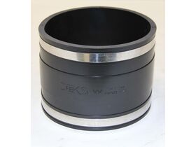 Flexible Coupling 150mm PVC/Copper/Galvanised/Cast Iron