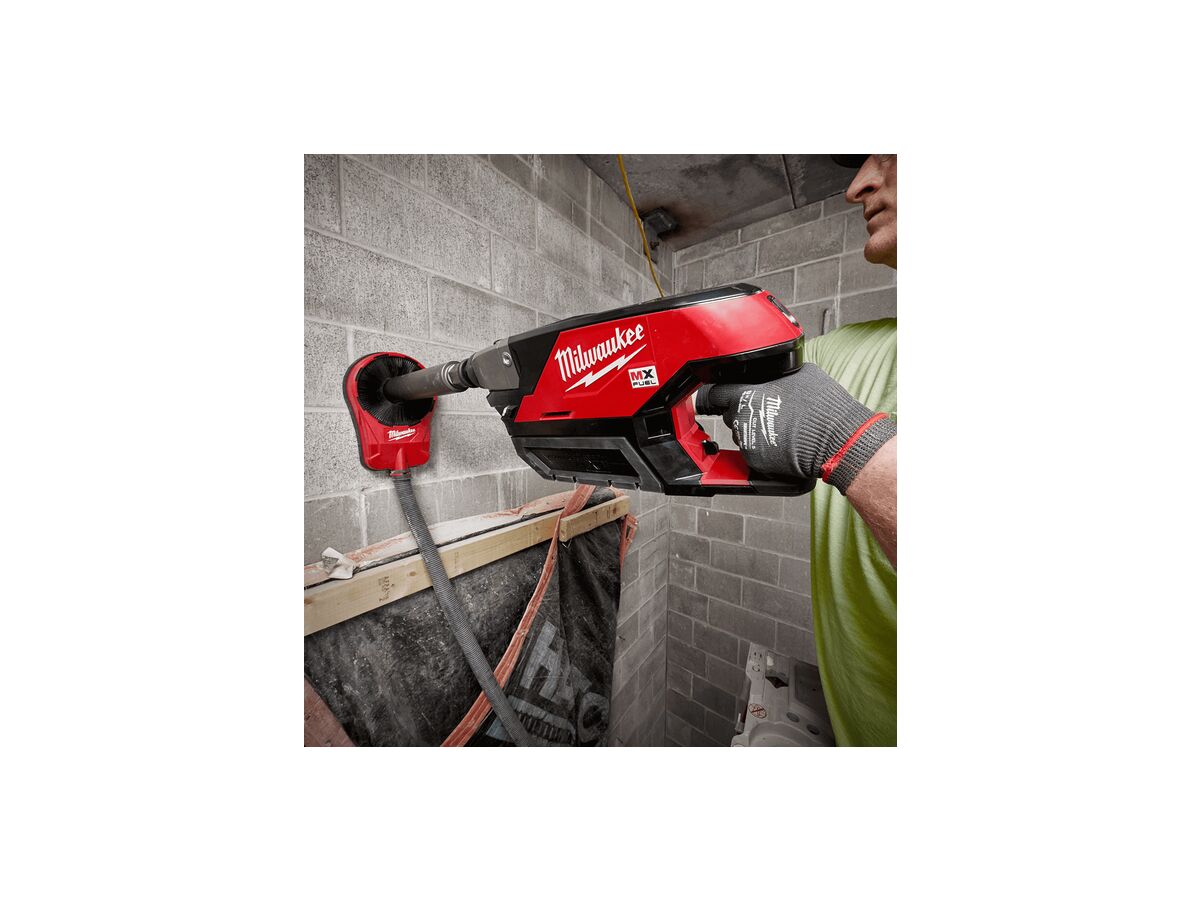 Milwaukee Dust Extraction Attachment Dry Coring (25.4mm152mm) from Reece