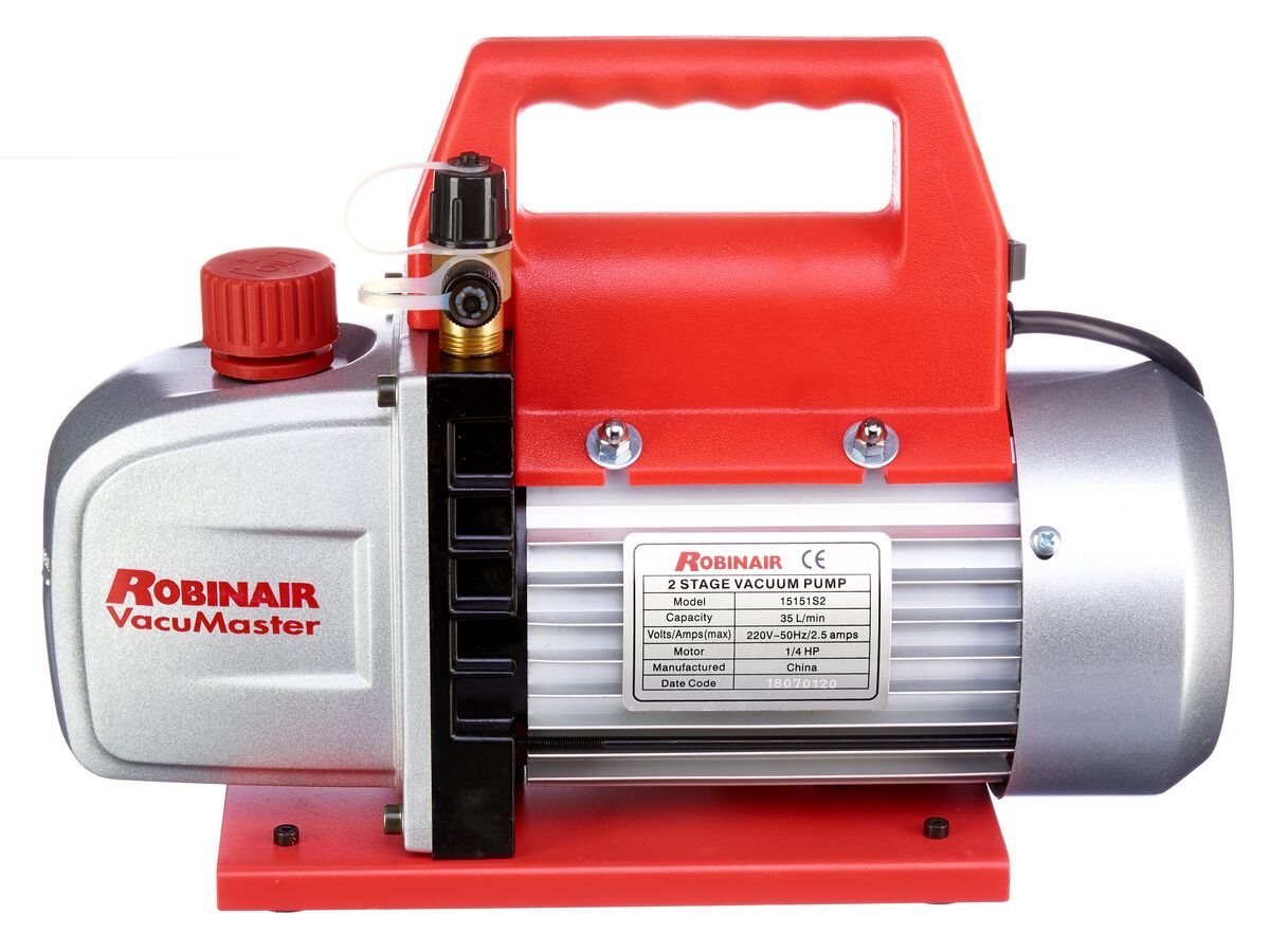 Robinair 15800 8 CFM 1HP Vacuum Pump 