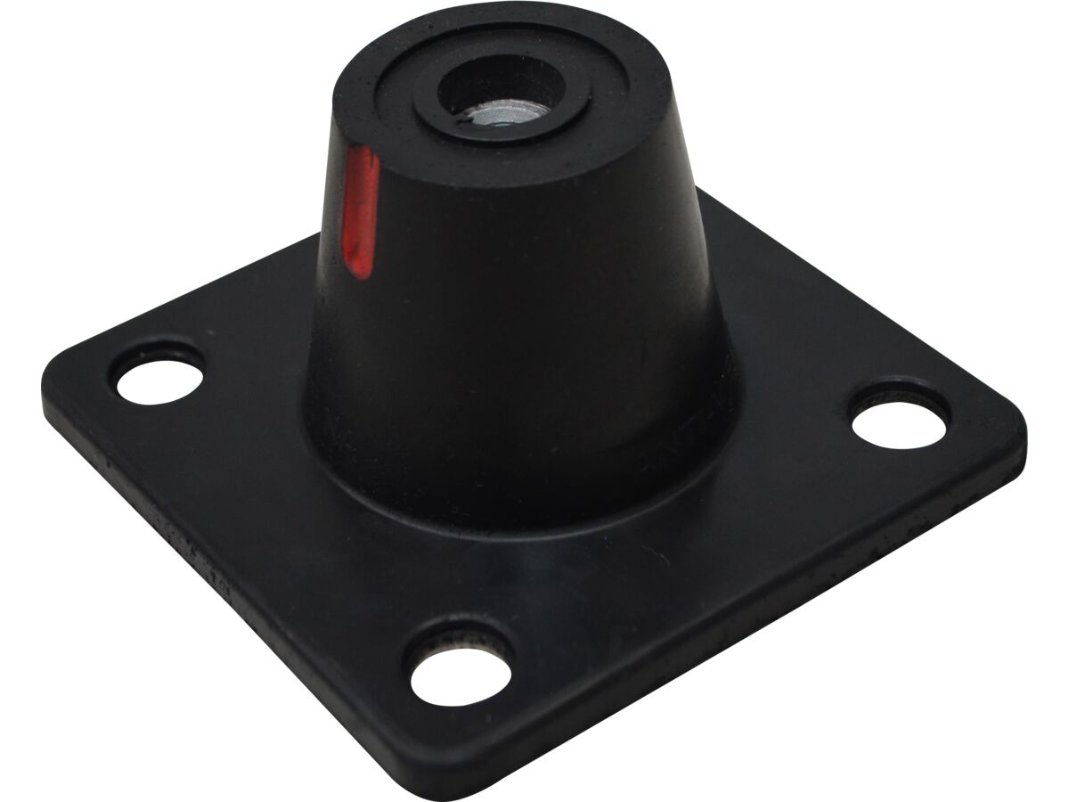 Anti Vibration Mount Double Deflection M8 4 Bolt Holes 35-70kg